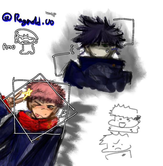 Yuji & Megumi doodle