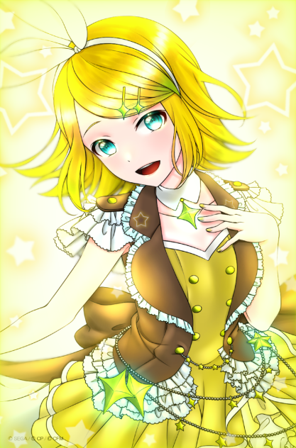 第十五回塗りマス　鏡音リン