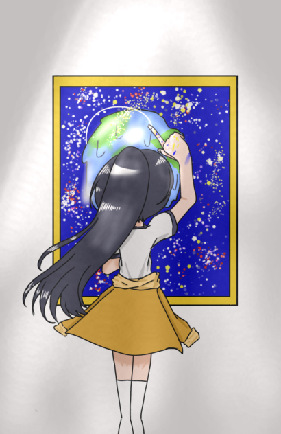無題1111 「これが、私が描く地球。」