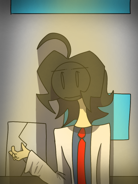 Drawing Mr 100 as a girl
