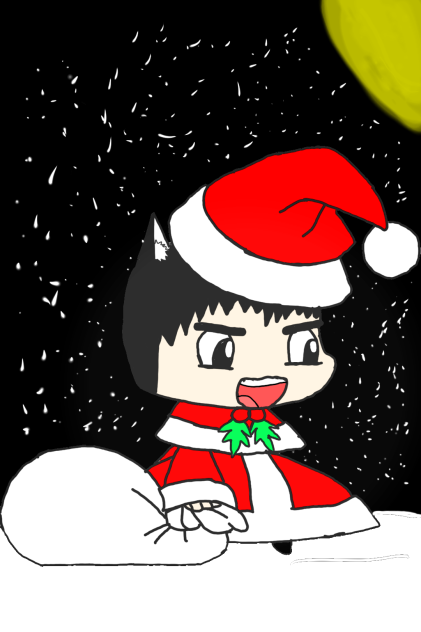 Christmas boy chibi - ibisPaint
