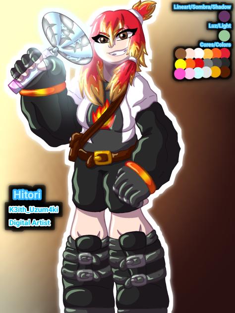 Hitori - Kpop Demon Hunters oc;