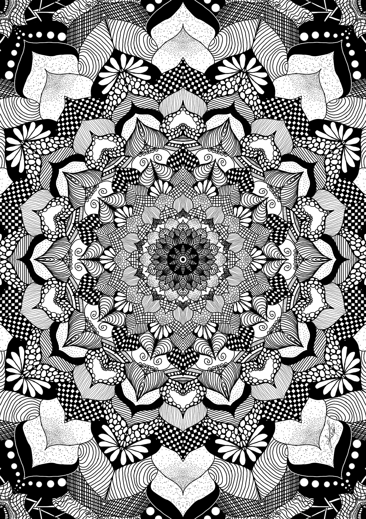 mandala 2 - ibisPaint
