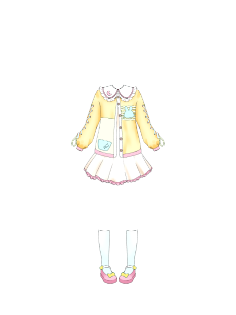 IBM3824 pastel outfit b