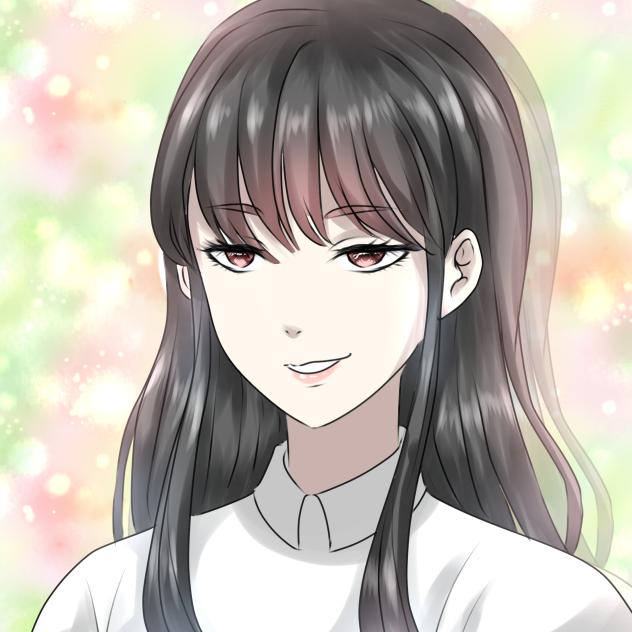 You cheeky girl! (colored)