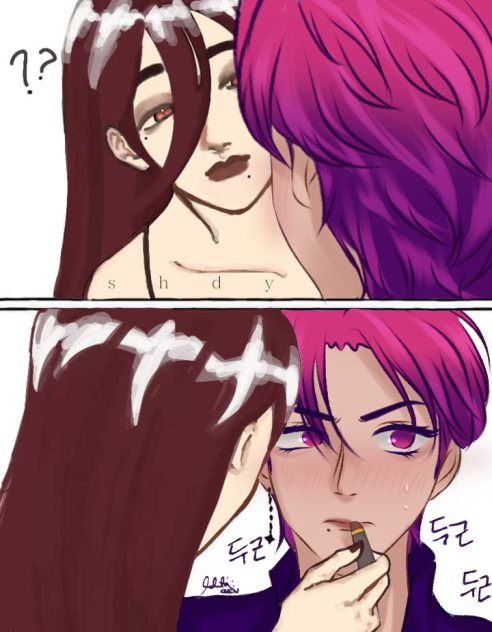 Art collab with Shdy Kin