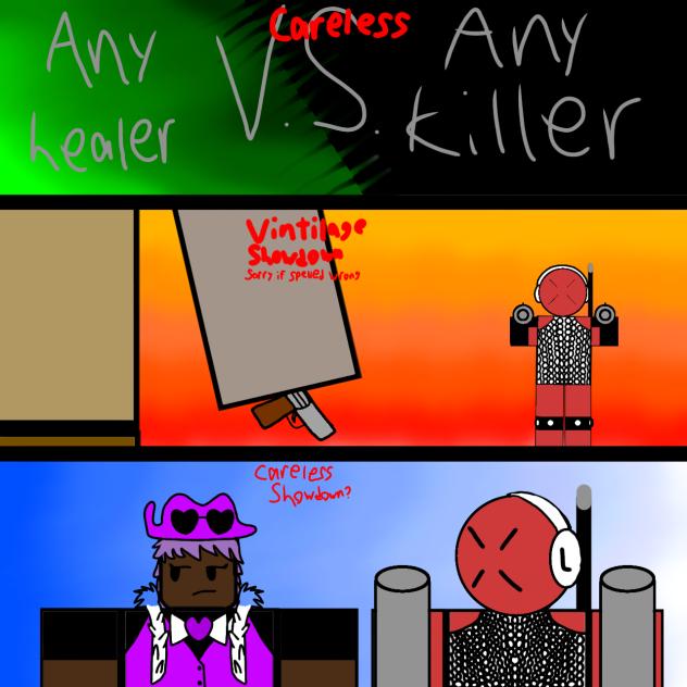 a careless showdown (not really)