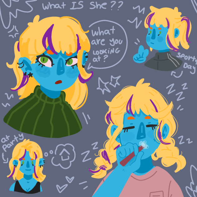 Monster girl (a cute one)