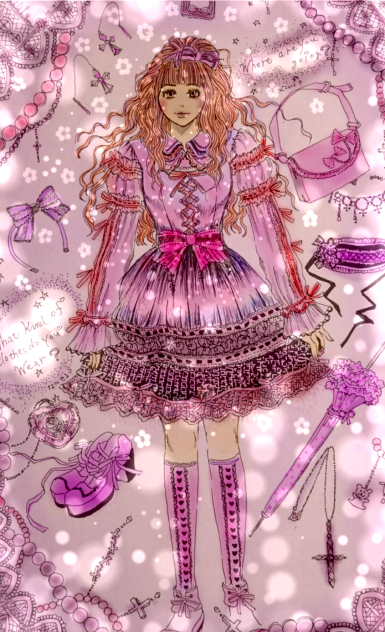 ロリータさんからピンクピンク！