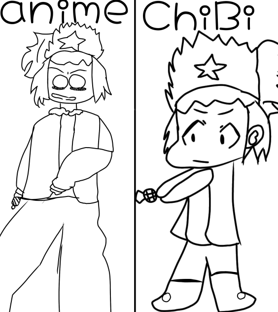 Russia in 2 diff styles