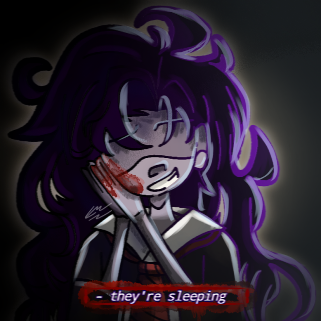 they're sleeping