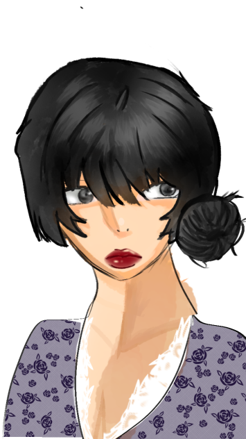 I think the hair ruined it 😭