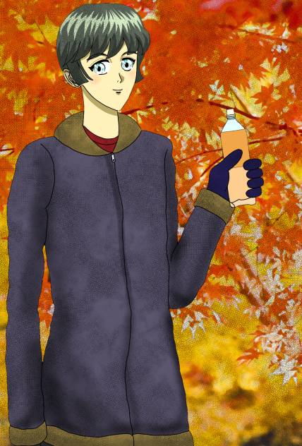 水色の瞳の子 紅葉編