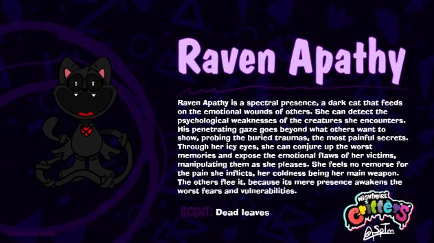 Raven Apathy fact sheet