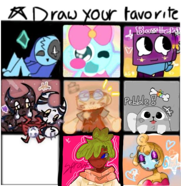 A draw your favorite !!1!1!