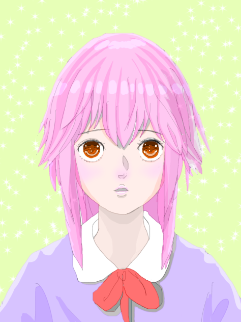 ピンクヘアのやんでれさん