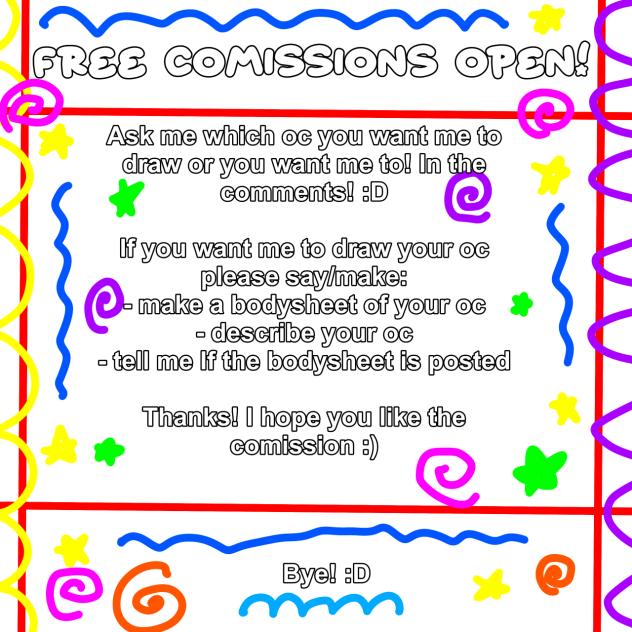 FREE COMMISSIONS OPEN! - ibisPaint