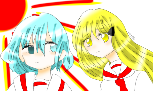 ゆうみちゃんとねるちゃん