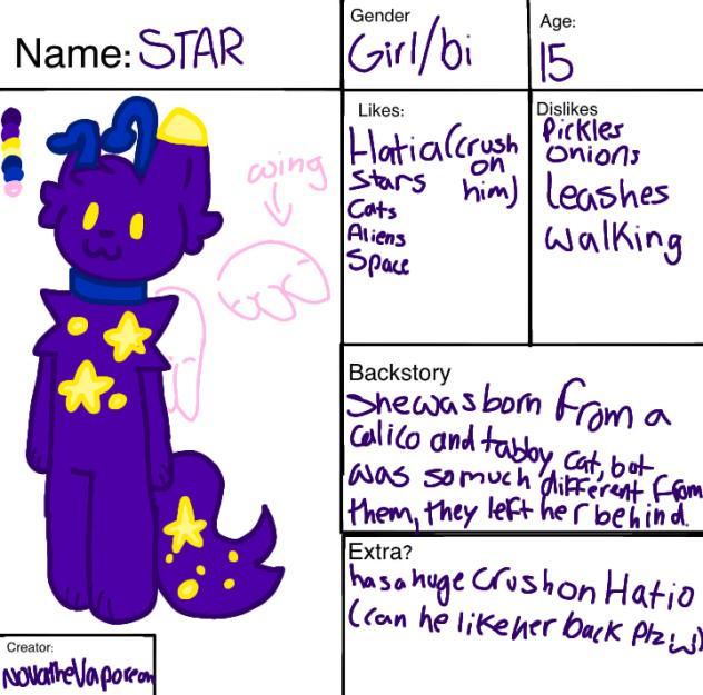 Star!!!!!!!!! yayayyayayayayayyay