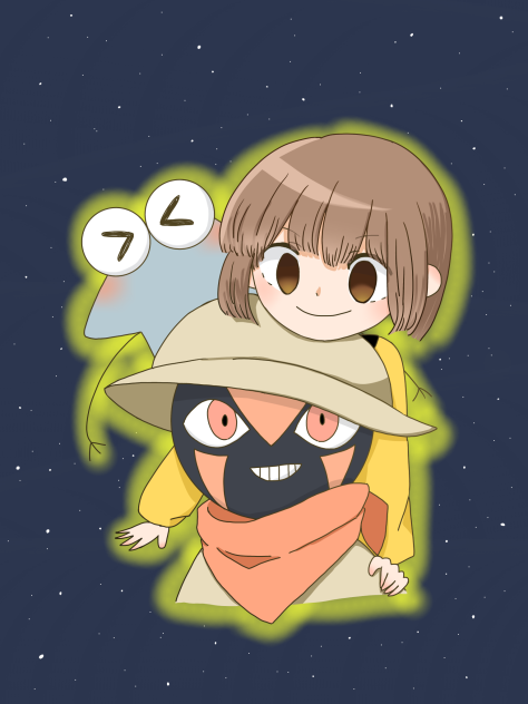 ファンアート制作途中過程〜