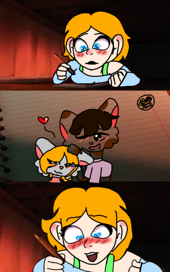 Turning Red me resume agora - ibisPaint