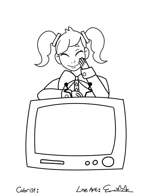 Static Miku (coloring colab)