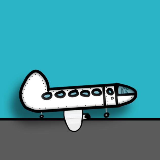 Aeroplane up in th- uh oh