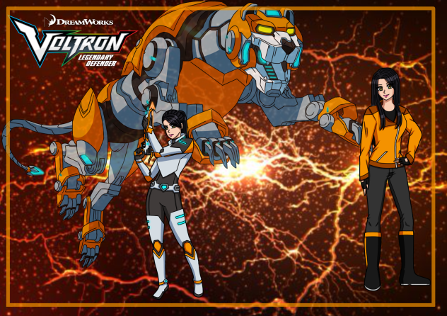 The Orange Paladin [Speedpaint]