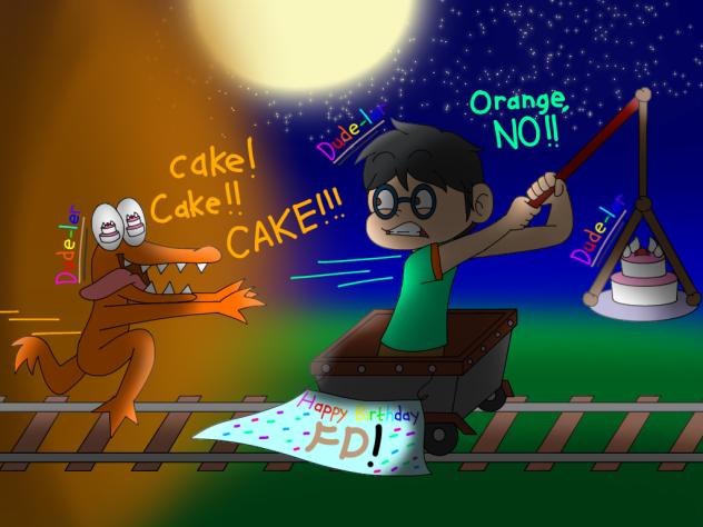 Cake chase 🎂
