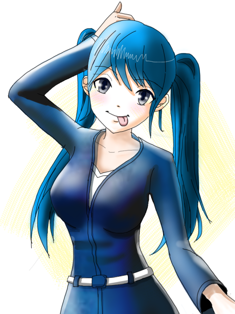 青い娘