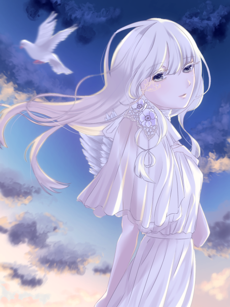 夜明けの天使