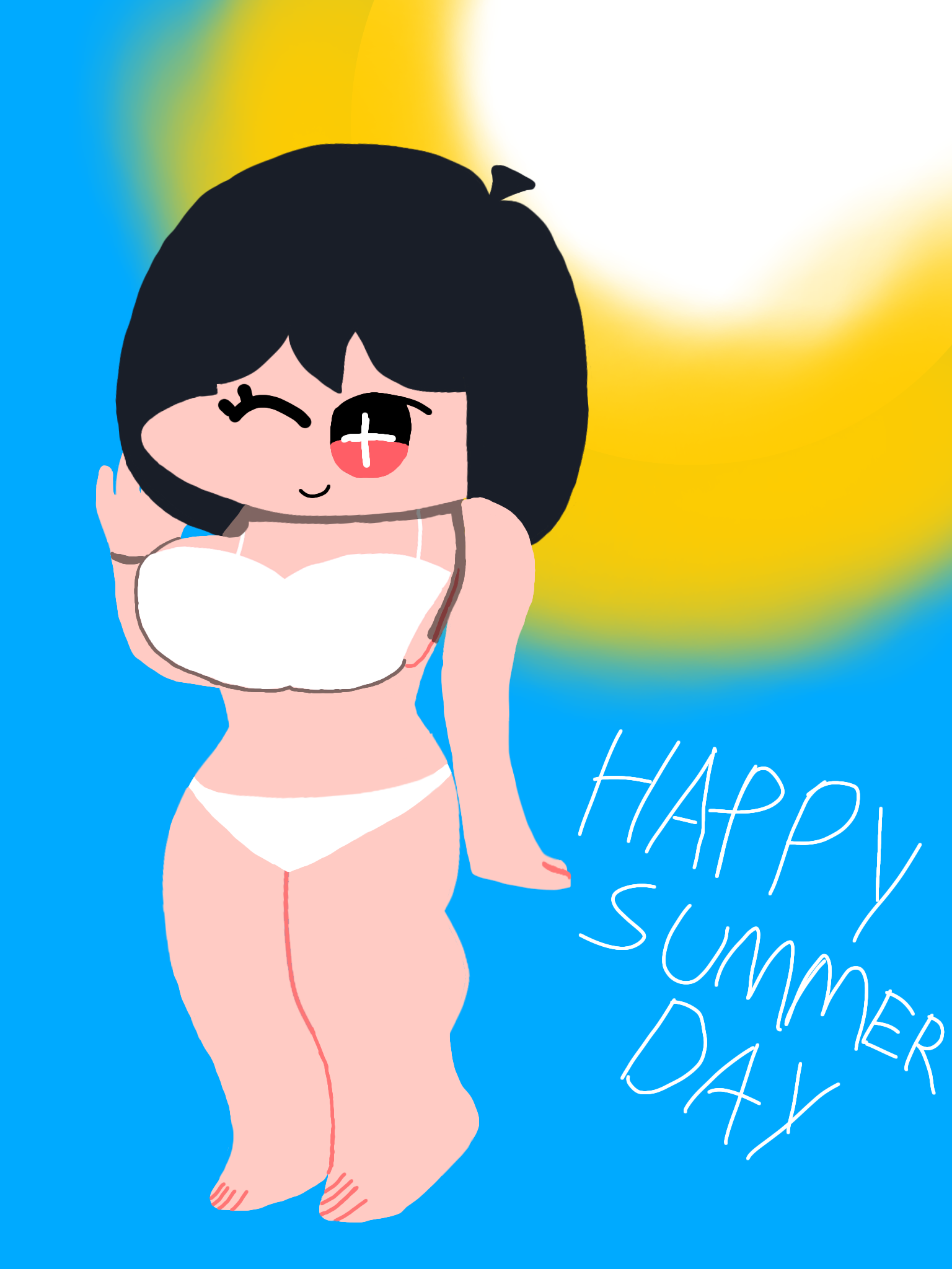 Happy Summer Day - ibisPaint