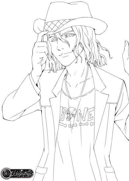 ☆ロックスター☆(線画)