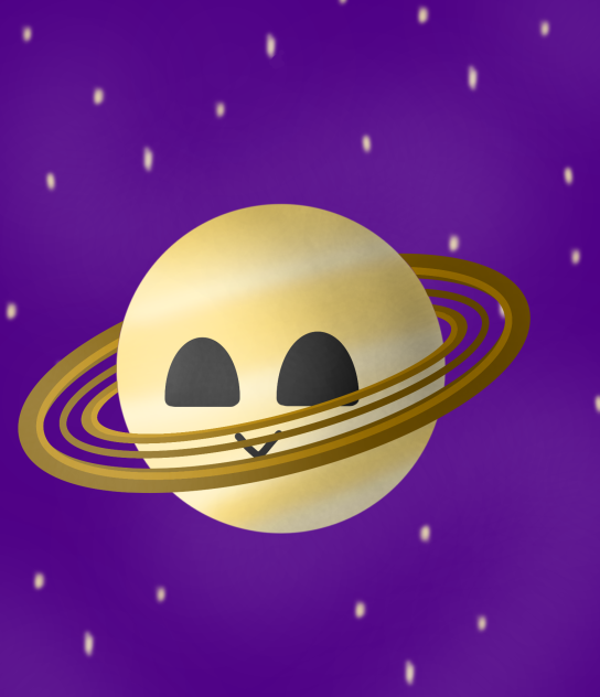 Happy Saturn - ibisPaint