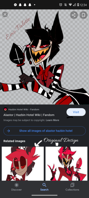 Emo Palette on Alastor
