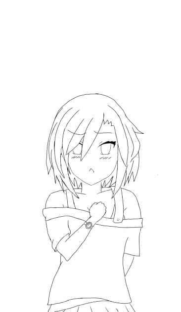 gambar anime cewek rambut pendek