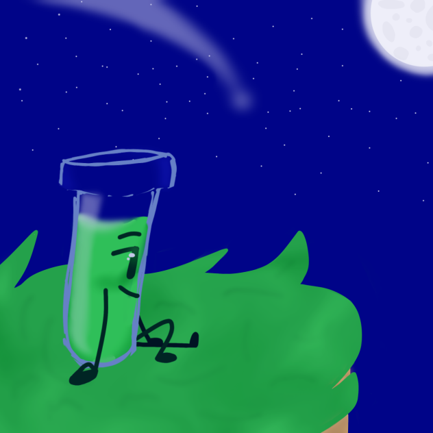 Test tube 🧪 stargazing