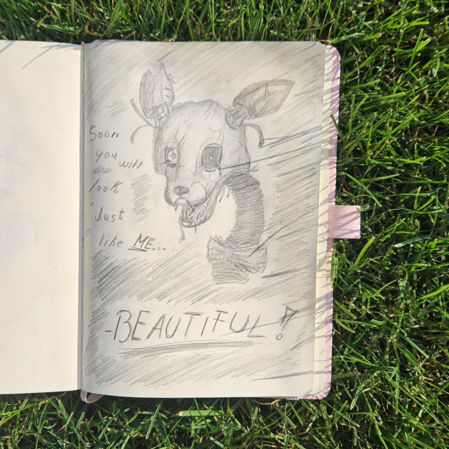''The Mangle'' Pencil Drawing