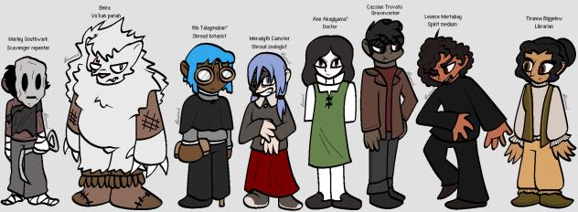 Enshrouded OCs