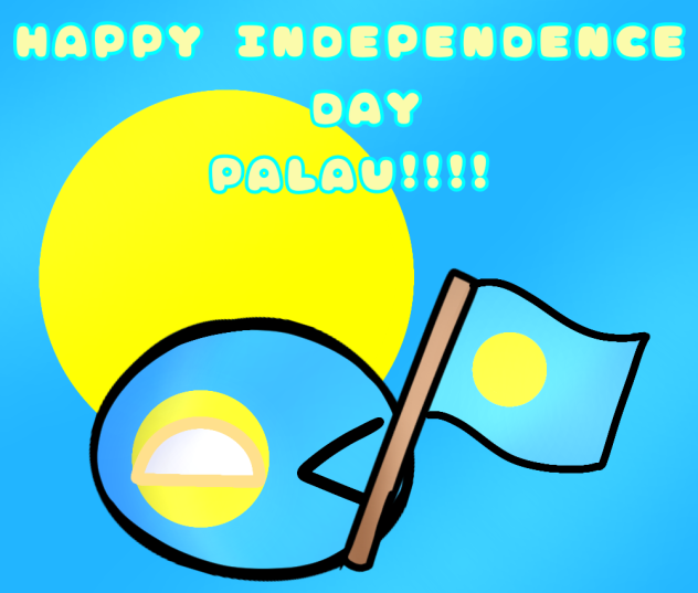 happy independence day Palau (im late)