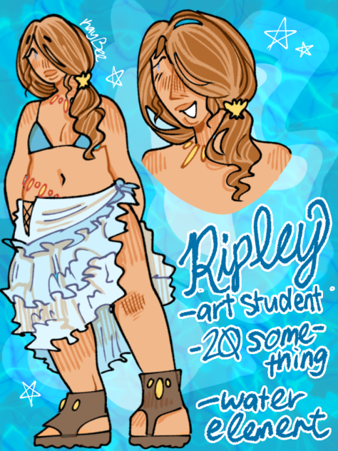 character redesign from 2019