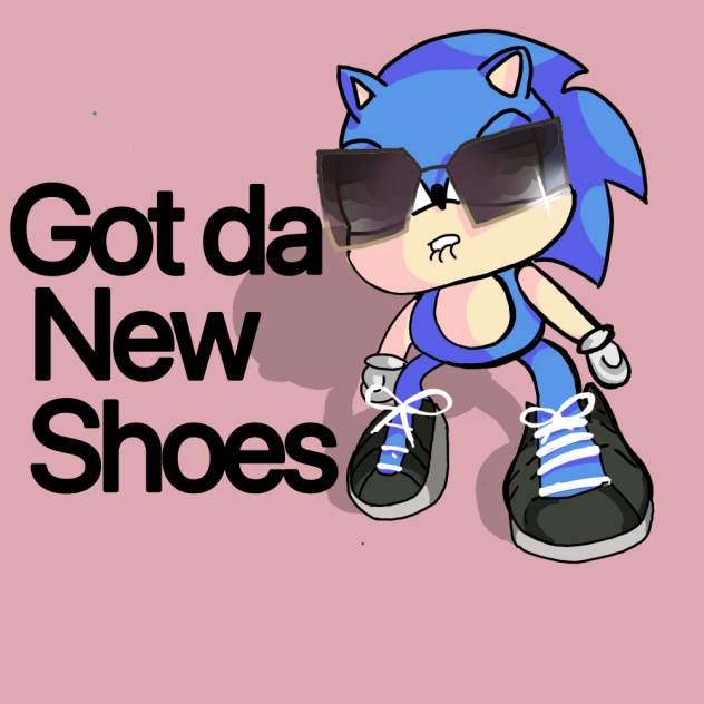 ♥︎Sonic got his new shoes٩(◕‿◕｡)۶♥︎