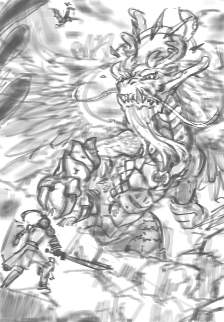 厄災な嵐 暴風の龍