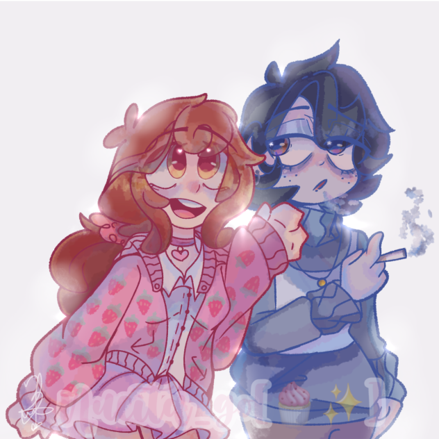 Taffy and Bunndy!🌈✨️