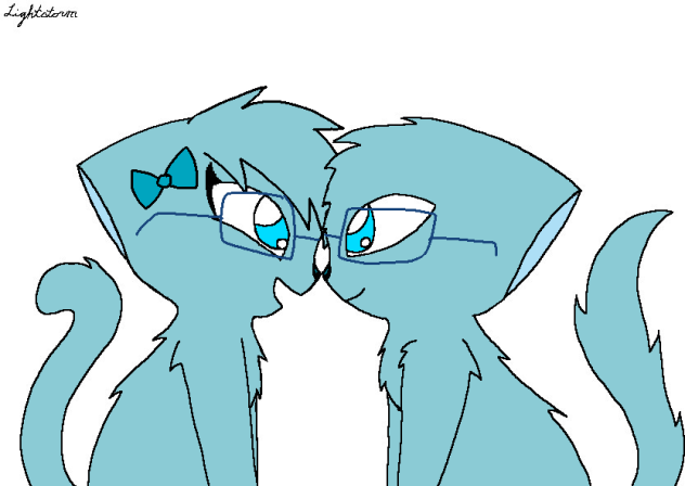 Sniffles and Snuffles as a Cat 4