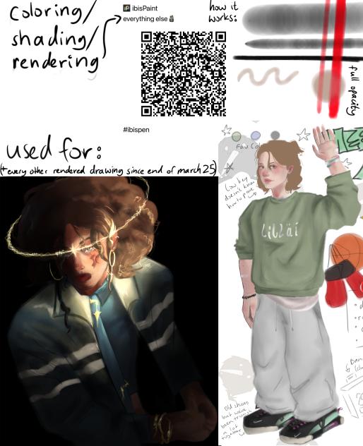 Rendering brush - ibisPaint