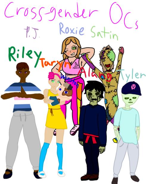 Gender bending my OCs