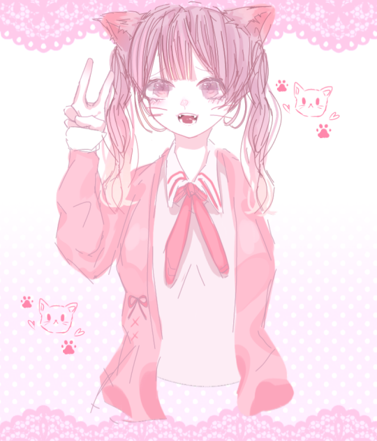 猫の日イラスト