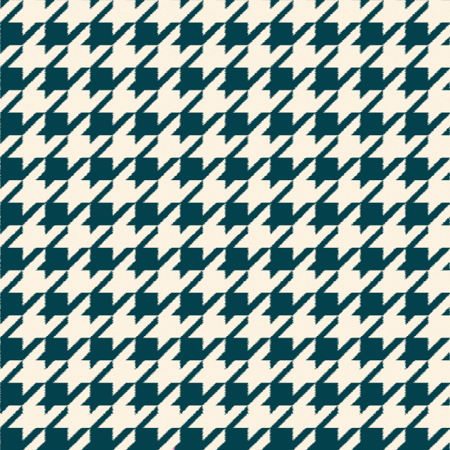 Houndstooth Pattern Blue