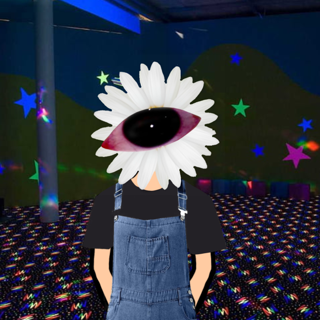 Weirdcore flower head